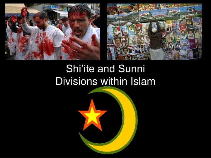 shi ite and sunni divisions within islam