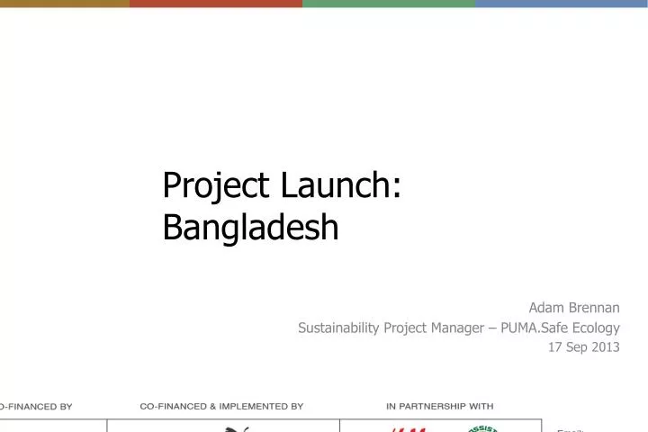 project launch bangladesh