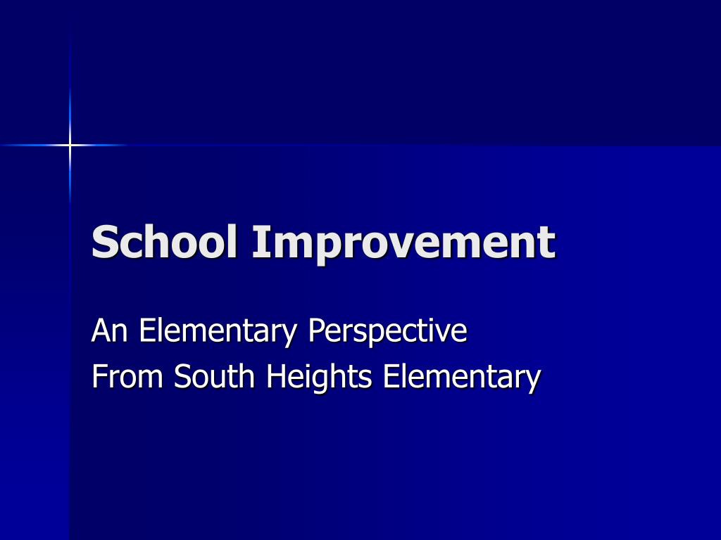 PPT - School Improvement PowerPoint Presentation, free download - ID ...