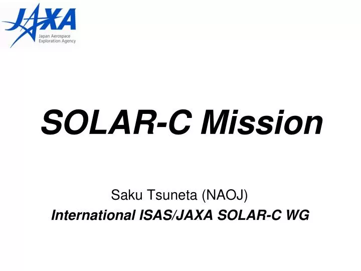 solar c mission