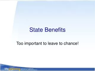 State Benefits