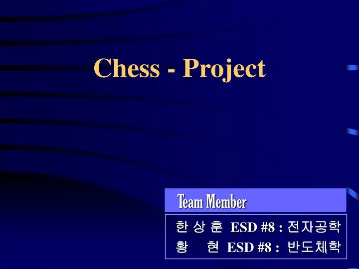 chess project