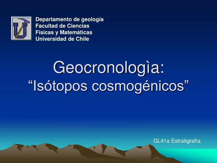 geocronolog a is topos cosmog nicos