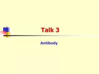 Talk 3