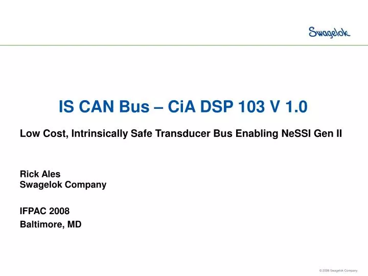 is can bus cia dsp 103 v 1 0