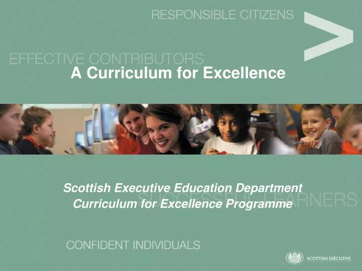 a curriculum for excellence