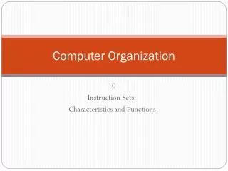 computer organization