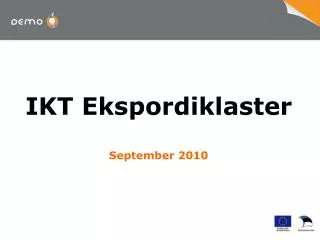 ikt ekspordiklaster september 2010