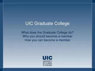 UIC Graduate College