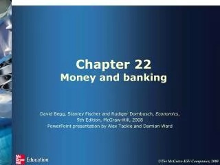 Chapter 22 Money and banking