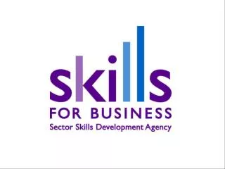 SECTOR SKILLS AGREEMENTS The national position