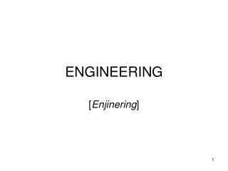 engineering