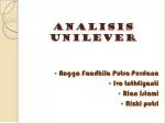 Analisis unilever - slide 1