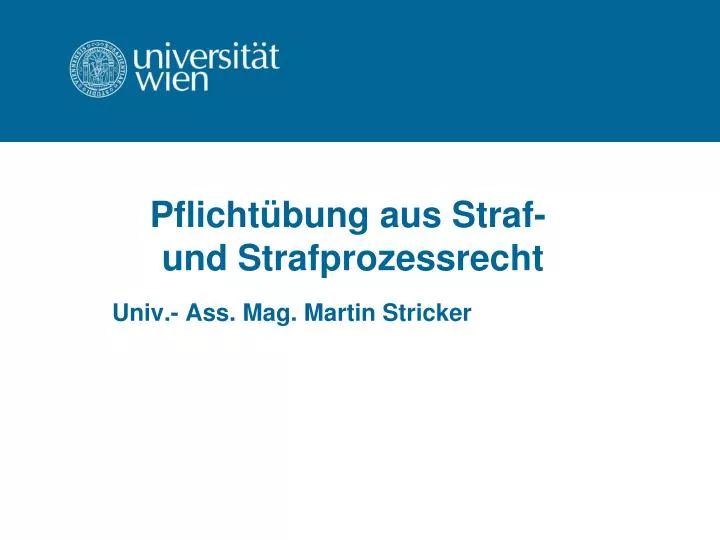 pflicht bung aus straf und strafprozessrecht