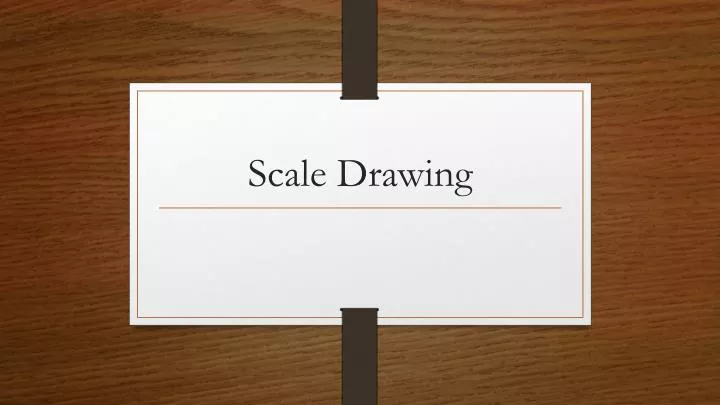 scale drawing