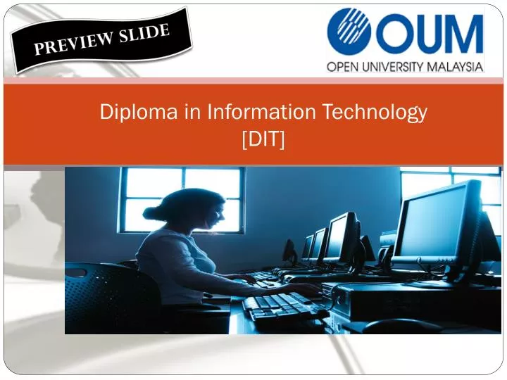 diploma in information technology dit
