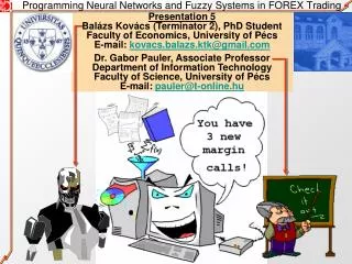 programming neural networks and fuzzy systems in forex trading