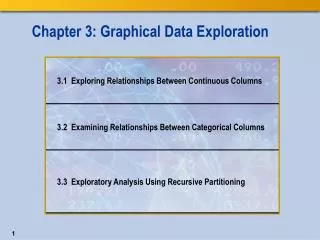 Chapter 3: Graphical Data Exploration