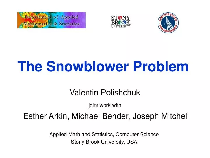 the snowblower problem