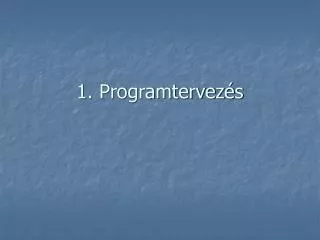 1 programtervez s