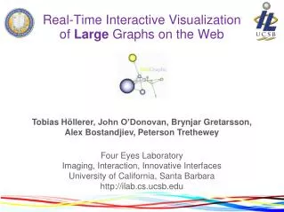 Real-Time Interactive Visualization of Large Graphs on the Web