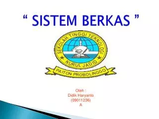 sistem berkas