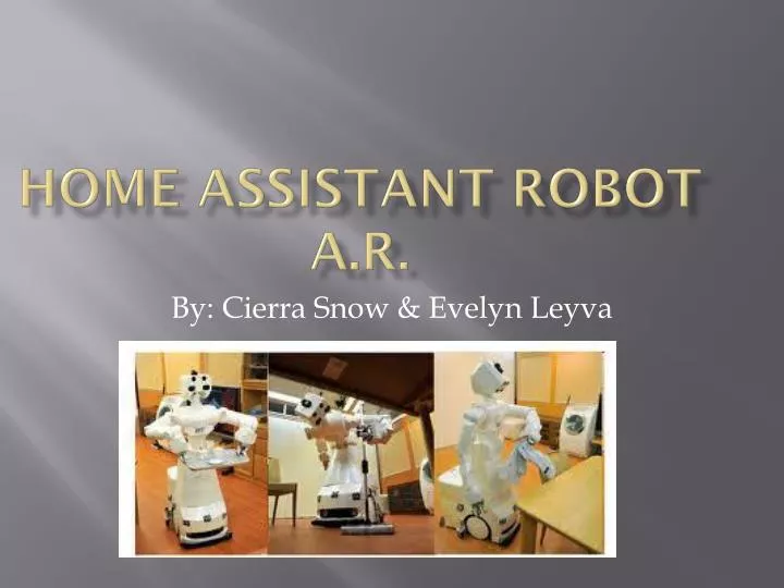 home assistant robot a r