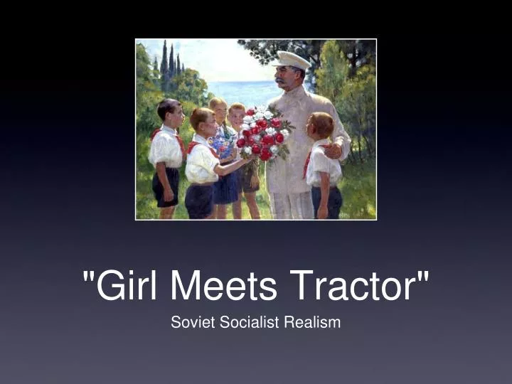 girl meets tractor