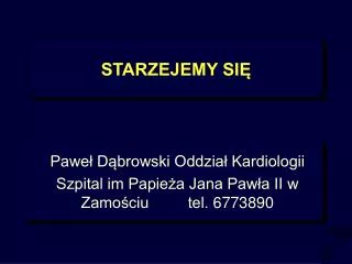 starzejemy si