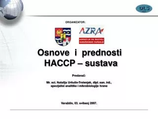 osnove i prednosti hac c p sustava