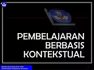 pembelajaran berbasis kontekstual