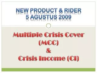 New Product &amp; Rider 5 agustus 2009