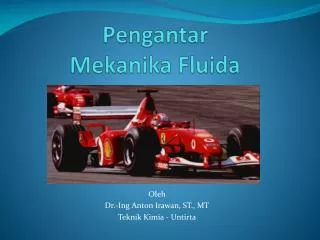 pengantar mekanika fluida