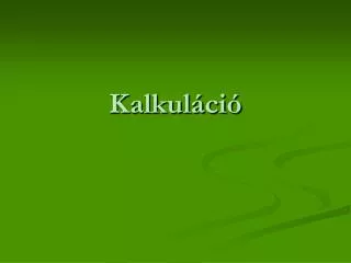 kalkul ci