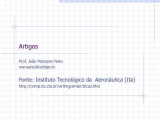 artigos