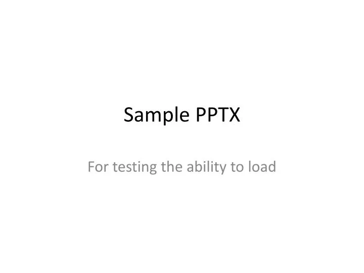 sample pptx