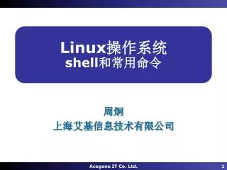 linux shell