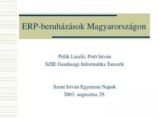 erp beruh z sok magyarorsz gon
