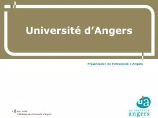 universit d angers