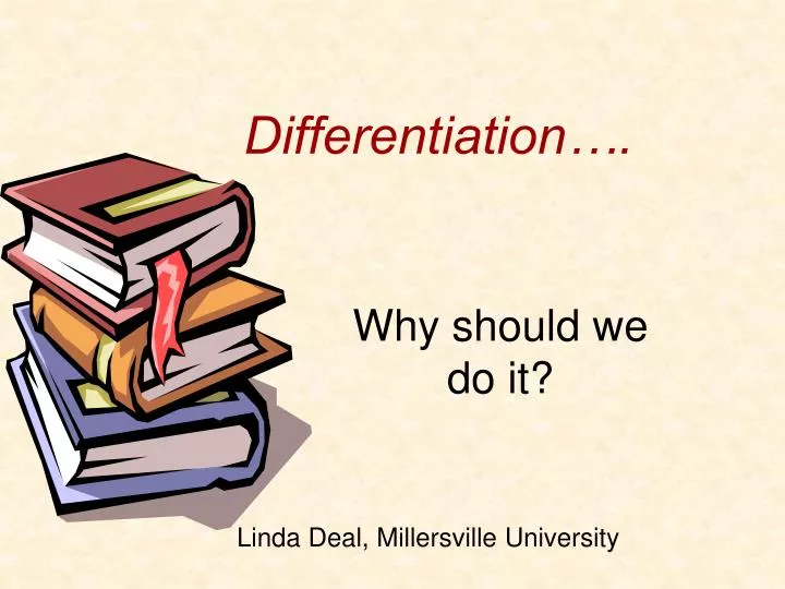 differentiation