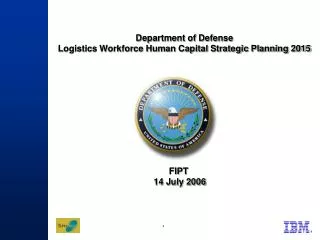 Department of Defense Logistics Workforce Human Capital Strategic Planning 2015