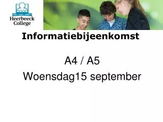informatiebijeenkomst