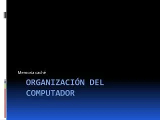 memoria cach