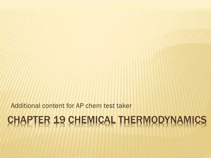 additional content for ap chem test taker