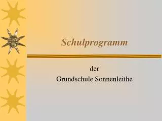 schulprogramm