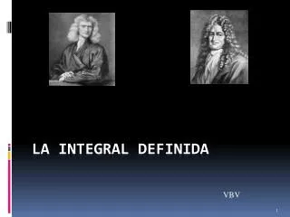 la integral definida