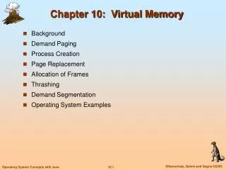 chapter 10 virtual memory