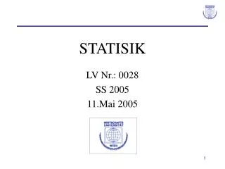 statisik