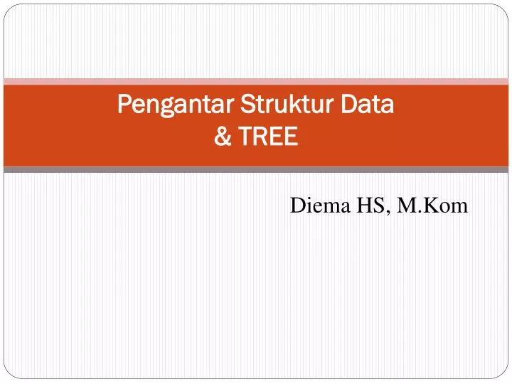 pengantar struktur data tree