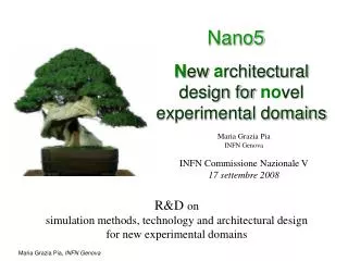 N ew a rchitectural design for no vel experimental domains